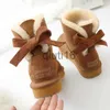 Dress Shoes Hot sell AUS classical Design L Bow U boots women snow boots bowknot keep warm Genuine Leather Sheepskin plush boots Free transshipment U201 x0908