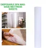 Andra tatueringsmaterial 1 Roll 50pc engångsspa -massagemadrassark Salong Cover Headrost Bed Roll Non Woven Bord Papper Tatto U0J8 230907