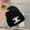 Chapeau Long en laine tricoté pour femmes, épais et chaud, en fausse fourrure, bonnet en mousse, chapellerie