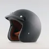 Motorcycle Helmets Vintage 3/4 Open Face Helmet Casco Moto Jet Retro DOT Certified Cruiser Scooter Casque For Men