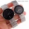 Montres-bracelets hommes marque femmes montres joker dames montres-bracelets amoureux classique en acier inoxydable mouvement à quartz japonais couple wa294d