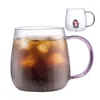ワイングラスクリスタルカップガラス多目的ユニークなコーヒーティーミルクジュース飲料マグカップホームキッチンドリンクウェアギフトアクセサリー