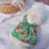 Dog Apparel Cozy Pet Vest Puppy Sleeveless Clothes Skirt Bright Color Breathable