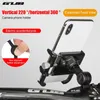 Composants de guidon de vélo GUB PLUS 21 support de téléphone de moto support de cellule en alliage d'aluminium rotatif réglable anti-dérapant pièces de cyclisme 230907