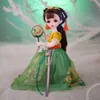 Lalki DBS Dream Fairy 16 BJD niestandardowe makijaż 28cm mechaniczny staw do lalki Pełny zestaw z ubrań buty na nakrycia głowy DIY 230907