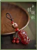 Keychains Agate Jade Money Drawing pi Xiu Keychain Car Key Men's Pendant Couple Minimaliste créatif Femme