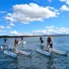 Tung PVC Pontoon Water Bike uppblåsbar vattencykelrör flytande pedalbåtrör på utan cykelpump309R