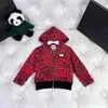 Roupas de bebê crianças fatos de treino outono ternos para menina tamanho 90-150 cm 2pcs moda leopardo impressão jaqueta com capuz e calças casuais set01
