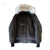 Designerska kurtka zimowa wiatroodporna ciepła kurtka z kapturem kurtki kanadyjskie gęsią parki bluzy wierzchołki marki wielokrotne kolor 115