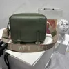 Herrkroppsväska avancerad designer läder handväska lowwe 1: 1 en-axel mode casual allt-i-ett broderat vävt bälte justerbar messenger väska