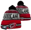 2023 Islanders Hockey Beanie Patch de equipo norteamericano parche de invierno lana de invierno Sport Sathule Skull A0