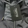 Erkek Ceketler Erkek Ceketleri Yeni Erkekler Trapstar Ceket Spor Giyim Irongate T Windbreaker-Black 1to1 Kalite İşlemeli Mektuplar Kadın Fermuar Güneş Koruma X0908