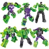 Actiespeelfiguren Transformatie 6 in 1 Model Defensor Devastator Speelgoed Actiefiguur Robot Plastic Speelgoed Cadeau Voor Onderwijs Kinderen 230908