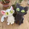 Vendita calda di 28 cm kawaii gatto peluche bambola bambola simpatico cartone animato peluche per bambini bambola all'ingrosso UPS gratuito