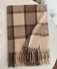 Winter Scarf Classic Designer Warm Scarf Men's and Women's Winter Large Single Body Shawl