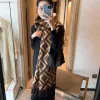 Designer Scarf Wool Shawl Fashion Design for Man Women Warm Cashmere 5 Color Top Quality 2023 New 100% Cashmere Scarves For Winter
