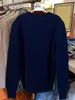 2025S Spring New Little Bear Round Neck Long Sleeve Polos Shirt Versatile Sweater Men's and Women's S-XL