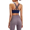 lu-68 dos croisé yoga soutien-gorge de sport haute résistance course fitness sexy antichoc support supérieur femmes sous-vêtements sport soutien-gorge gym vêtir204I