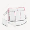 Designer bagage messenger väska män och kvinnor mode läder original av enskild kvalitet crossbody väska avtagbar axelband sacoc247p