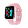 Smartwatch D20 Y68 Sport Relogio Man için Akıllı Saatler Hediye Dijital Akıllı İzle Fitness Tracker Bilek saati bilezik kan basıncı Android ios