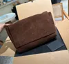 Designer dameshandtassen Krokodillenleer met reliëf dubbelzijdig Kettingportemonnees crossbody schoudertassen