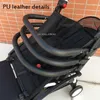 Stroller Parts Accessories MomTanAksesori kereta bayi sandaran tangan kulit kaki diperpanjang pegangan penutup pelindung untuk Yoya YOYO 2 230907