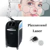 Q anahtarlı pico lazer q anahtar dövme kaldırma pico lazer makinesi pikosaniye cilt nd yag karbon soyma cihazı