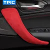 Alcantara Wrap Car Interior Door Bracciolo Pannello di copertura Maniglia della porta ABS Trim per BMW F21 F22 F23 2012-2019 Accessori serie 1287M
