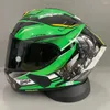 Motorcycle Helmets Full Face Helmet X14 ZX-10RR Green Riding Motocross Racing Motobike