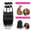 4-Whole 10 Bundles Raw Virgin Indian Hair Weave Body Straight Deep Curly Natural Brown Color Non Transformed Human Hair Extensions302g