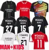 23 24 DI MARIA 11 Fanversion FICA Fußballtrikot SEFEROVIC WALDSCHMIDT PIZZI RAFA G.RAMOS OTAMANDI 2023 Heim- und Auswärtstrikot für Herren vor dem Spiel