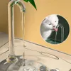 Bols pour chats mangeoires fontaine d'eau filtre automatique buveur transparent USB électrique muet recirculation filtrage pour distributeur de chats 230907