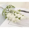 Fiori decorativi Fiore artificiale di acacia Tavolo da pranzo Decorazione domestica di nozze Rami finti Ornamento da tè in stile semplice europeo