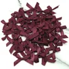 Décorations de Noël 50 pcs 44cm arcs de ruban coloré petite taille polyester satin arc fleur bricolage artisanat décoration 230908