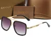 lunettes de soleil designer pour hommes et femmes lunettes de soleil 21604 Nouvelles lunettes de soleil semi-métalliques lunettes de soleil à grande monture lunettes anti-UV lunettes de soleil de luxe de marque pour hommes et femmes