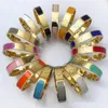 Fashion Classic 4 Four Leaf Clover Charm-armband Bangle Chain 18K Gold Agate Shell