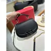 Valenteno 2024 New Chain Little Womens VBuckle Shourdent Bago Lady Miniloco Cowhide Handheld Classic Bags Leather One Straddle Fashion Metal Purse Bags Lad 79w3