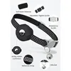 Dog Collars LEASHES AIRTAG CAT COLLAR反射性子猫ブレイクアウェイアップルエアタグGPSとホルダーとベル230907