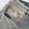 2024 Amiirii Purple Jeans Mens Fashion Blue Jean 2024 Demin Side Bone Fashion Mens Sey6