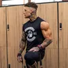 Regatas masculinas de verão, colete de corrida, academia, camisa sem mangas, slim fit, musculação, esporte, treino, singlet