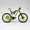 Fingerspielzeug Halolo Mini 1/10 Legierung Modell Fahrrad Diecast Metall Finger Mountainbike Racing Simulation Erwachsene Sammlung Spielzeug für Kinder G33 230907