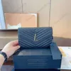 Top Designer Bag Shoulder Handbag New clamshell wallet Fashion Caviar Leather chain cowhide Crossbody envelope bag
