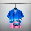 2Men designer koszule Summer Shoort Sleeve Casualne koszule moda luźna polo w stylu plażowym oddychając Tshirts TEE Clothingq210