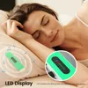 Przenośne SER pod poduszką przewodzenie kości poduszki Ser Mini Bluetooth 53 Sleep Aid Muzyka z LED Display Wsparcie TF Play Card Timed Shutdow 230908