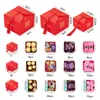 Другие товары для вечеринок, 50 шт., креативные красные коробки для конфет в китайском стиле, свадебные подарки для гостей, бумажная упаковочная коробка для шоколада, boitegateau mariage 230907