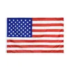 Bannervlaggen Amerikaanse vlag Polyester Dubbele lijn Gekrulde rand Amerikaanse sterren en strepen Tuin Vierkant Verenigde Staten 90X150Cm Drop Dhgarden Dh0Ny