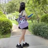2023 Cute cartoon large capacity plush double shoulder bag Kunomi melody girl heart backpack