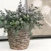 Decoratieve bloemen Kunstplanten Eucalyptusbladeren Vakantiefeest Verjaardag Bruiloft Binnen Eetkamer Tuindecoratie