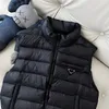 High grade Mens fashion luxury black gillets Designer Down jackets vest Designers thick warm puffer outwear men white duck down coats man clothes