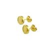 2023 Titanium Steel Gold Hoop Stud arring for Woman الرائعة الأزياء البسيطة C Diamond Ring Lady Orrings Jewelry Gift339T